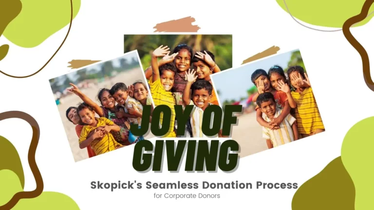 Skopick -joy of giving