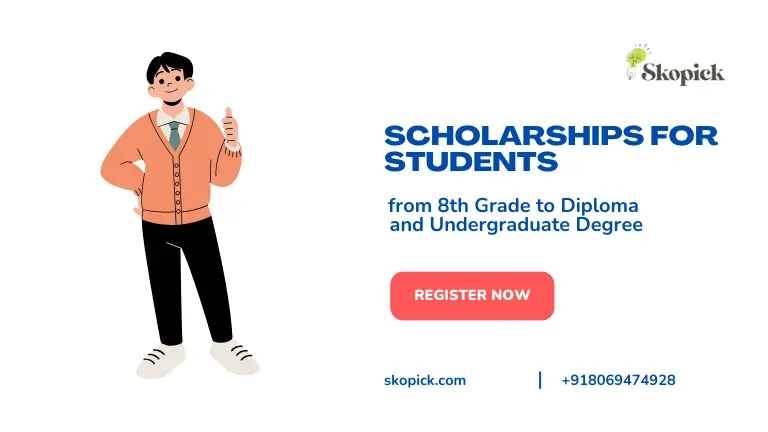 Skopick Talent Hunt Unveiling Top Scholarships for Students from 8th Grade to Diploma and Undergraduate Degree